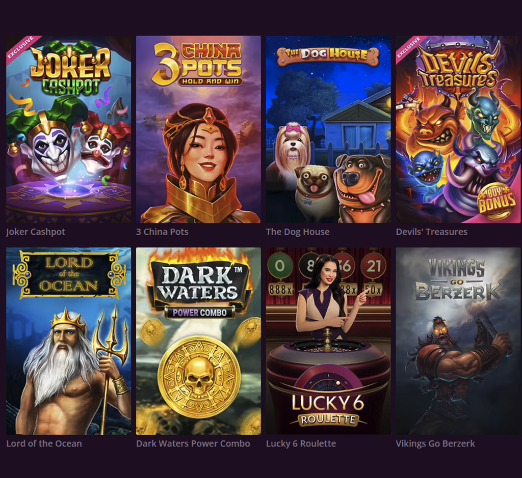 MalinaCasino Spielautomaten auf dem Desktop MalinaCasino Spielautomaten auf dem Desktop